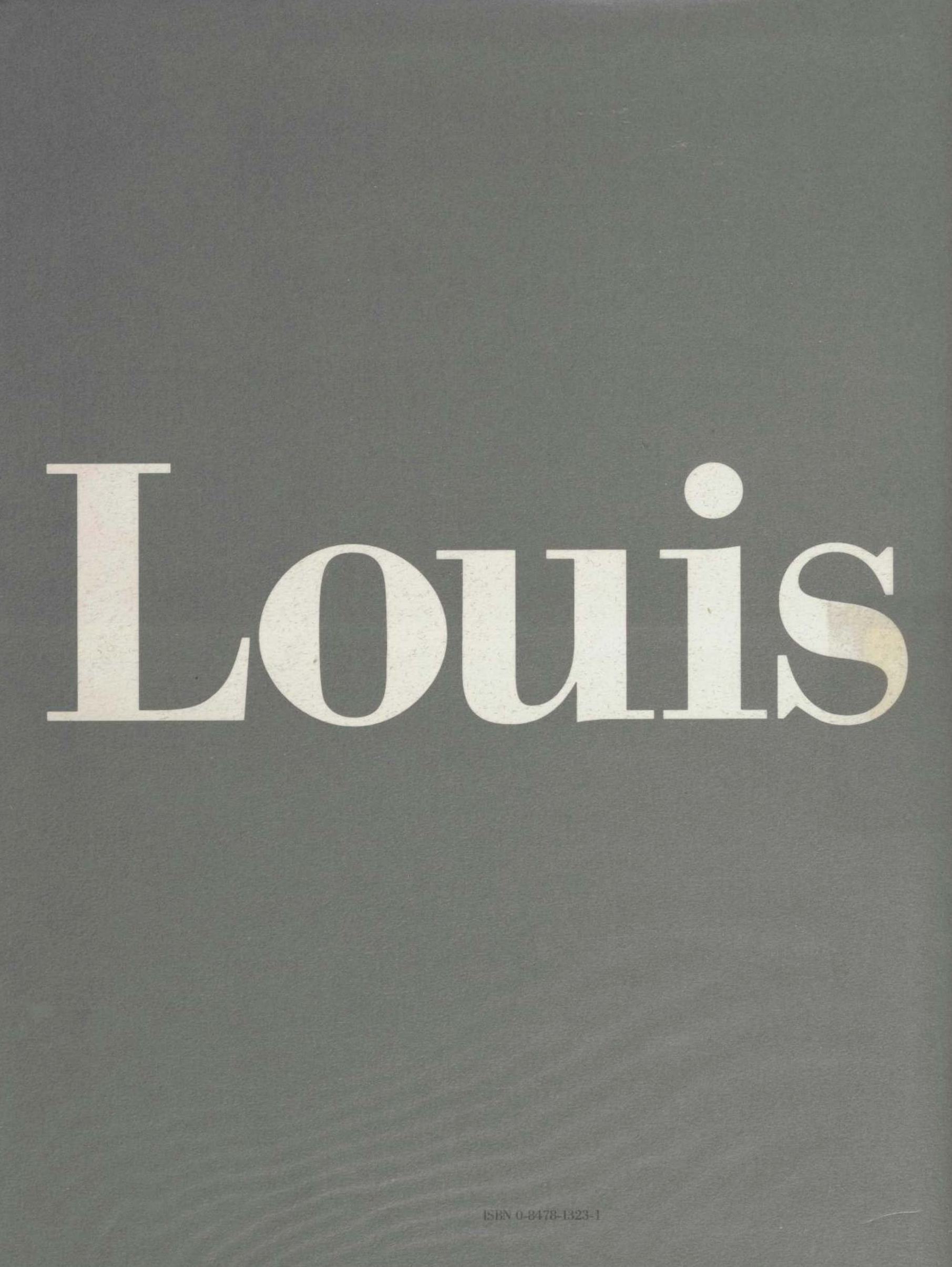 Louis I. Kahn: In the Realm of Architecture. — New York ; Los Angeles ...