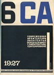 Современная архитектура. 1927. № 6