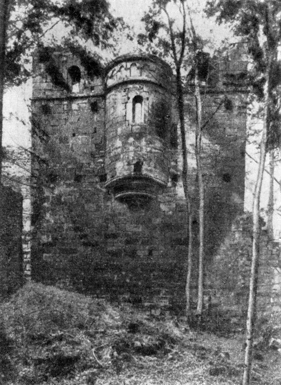 9. Вильденберг. Замок, XIII в. Апсида замковой капеллы