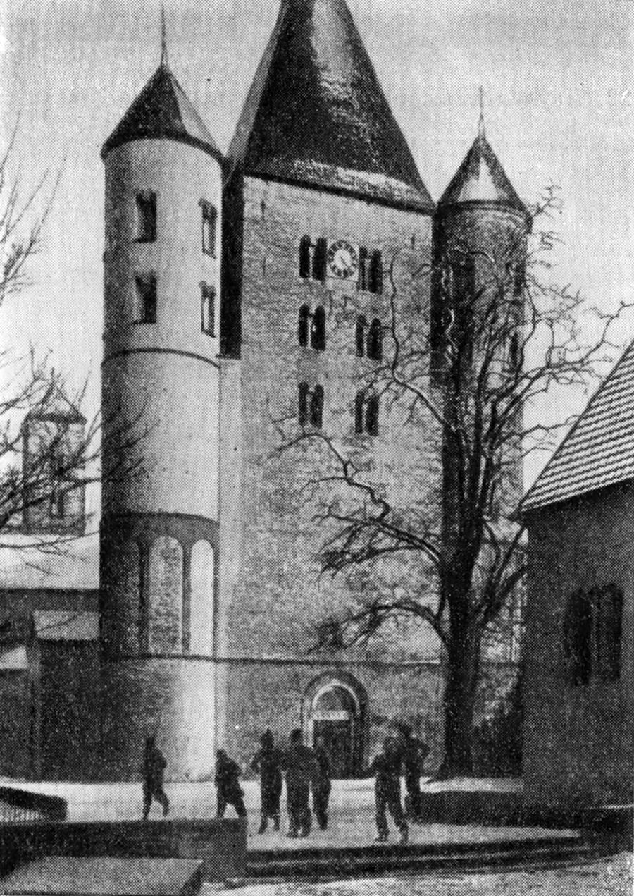 23. Фрекенхорст. Монастырская церковь, 1116—1129 гг.