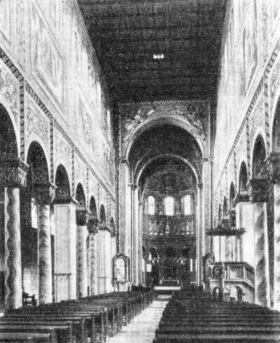 24. Хильдесхайм. Монастырская церковь св. Годехарда, 1133—1172 гг.