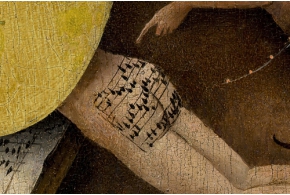 Три версии расшифровки нотной записи с ягодиц грешника на картине Иеронима Босха