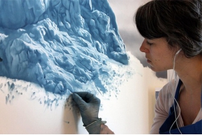 Зария Форман против глобального потепления: фотореалистичные картины ледников и океанических приливов