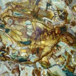 Непоймонная рыба. Холст, масло 80X60 см. Продано/копию.