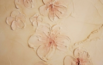 Декоративно-художественная роспись стен. Сакура