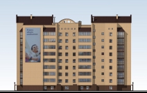 Проект жилого дома со встроенными помещениями по ул. Сибирской в г. Новый Уренгой